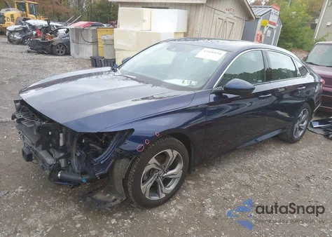 2018 Honda Accord Ex-L из США, поврежденный, VIN 1HGCV1F53JA119052